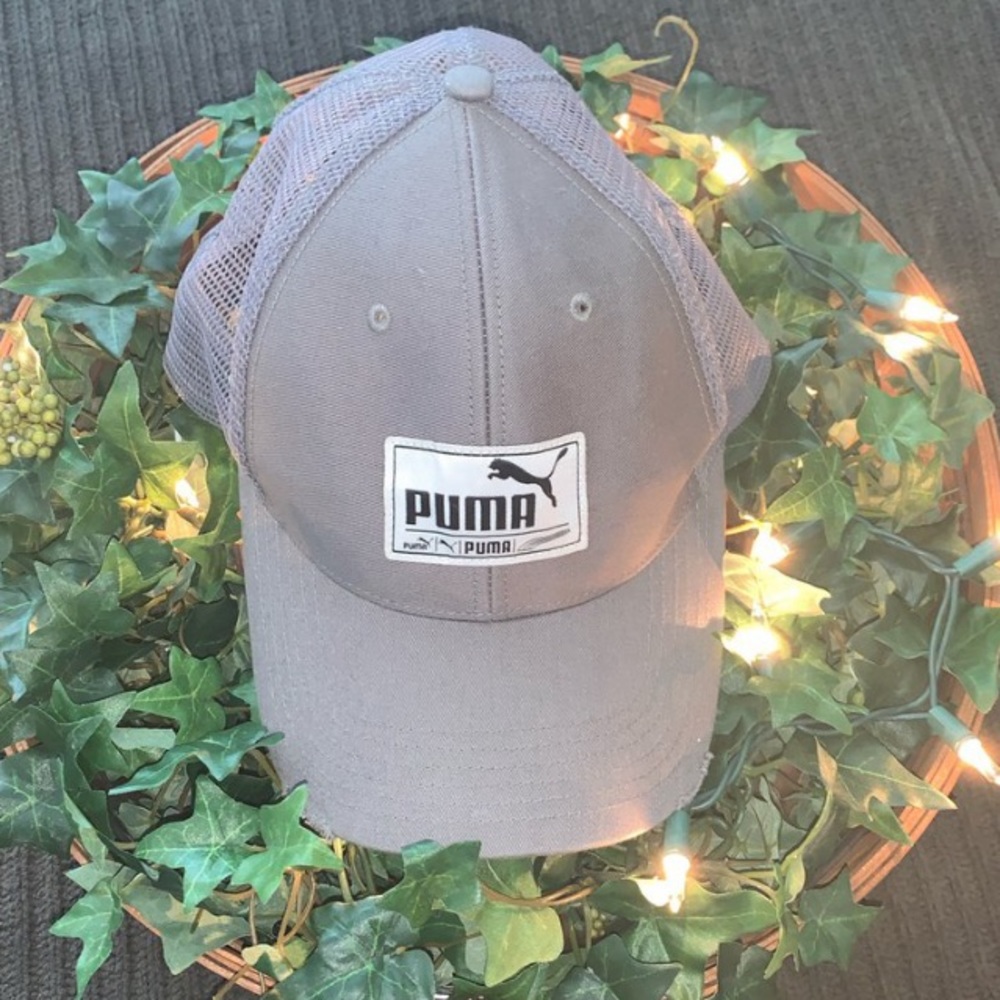Gray Puma hat